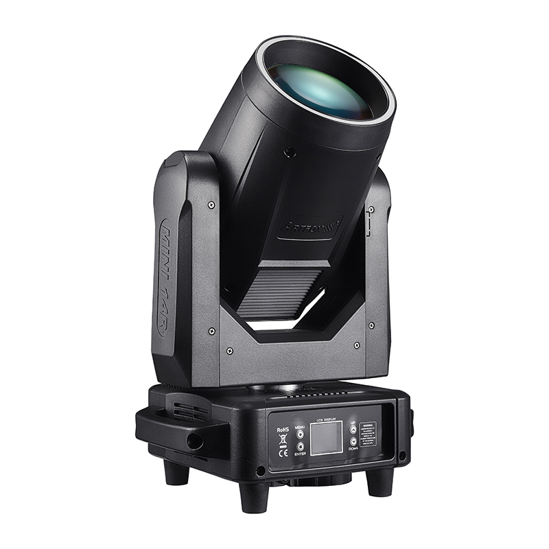 Moving Head Light:295w lamp, 2 Prisms, 3 Prisms effects, Rainbow effects, with RGB Ring